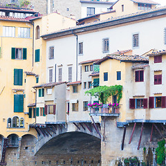 Image showing Ponte Vecchio in Florence