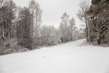 Image showing the winter road  