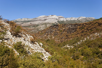 Image showing the mountain district  