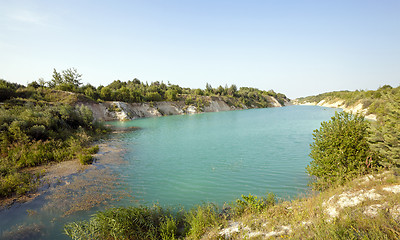 Image showing artificial lake  