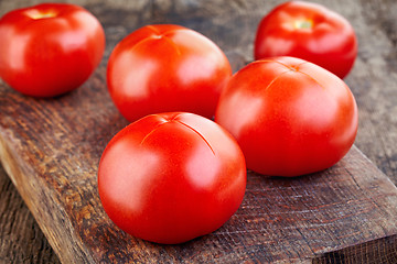 Image showing blanching tomatoes