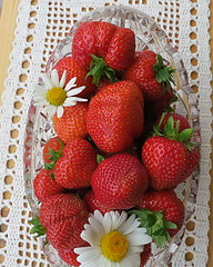 Image showing Strawberries for Midsummer