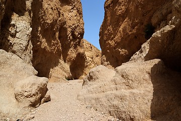 Image showing Orange desert canyon