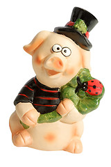 Image showing Happy Pig