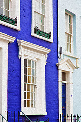 Image showing notting hill in london england old suburban and antique     wall