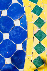 Image showing   in morocco  colorated floor ceramic 