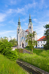 Image showing Trnovo Church in Ljubljana, Slovenia