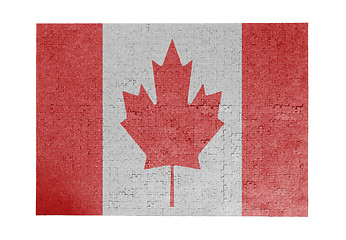 Image showing Large jigsaw puzzle of 1000 pieces - Canada