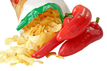 Image showing Potato Chips