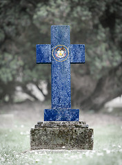 Image showing Gravestone in the cemetery - Utah
