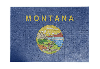 Image showing Large jigsaw puzzle of 1000 pieces - Montana