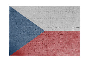 Image showing Large jigsaw puzzle of 1000 pieces - Czech Republic