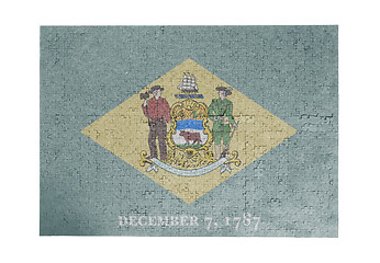 Image showing Large jigsaw puzzle of 1000 pieces - Delaware