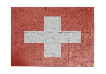 Image showing Large jigsaw puzzle of 1000 pieces - Switzerland