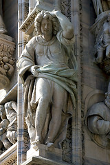 Image showing italy statue of a women  front 