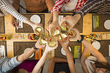 Image showing Friends having a toast