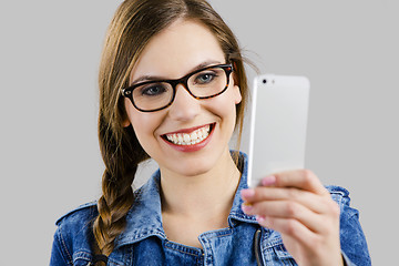 Image showing Selfie time