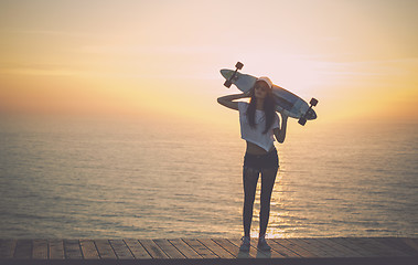 Image showing Skater Girl