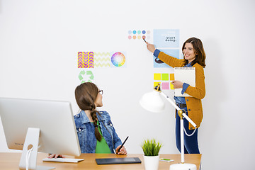 Image showing Casual businesswomen