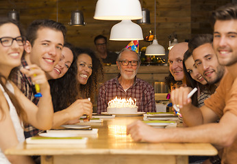 Image showing Birthday Grandfather