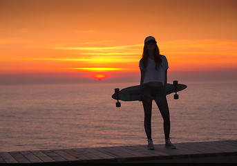 Image showing Skater Girl