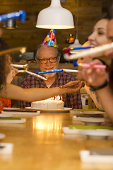 Image showing Birthday Grandfather