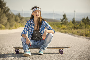 Image showing Skater Girl