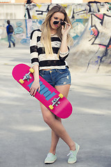 Image showing Skater Girl