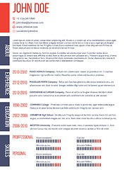 Image showing Simplistic yet modern cv resume template