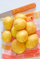 Image showing raw potato