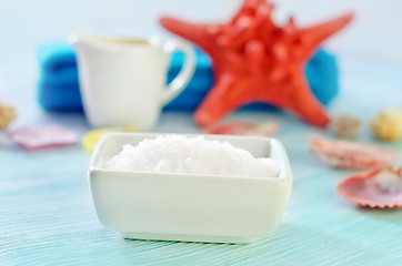 Image showing sea salt