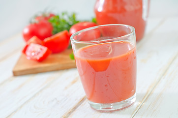 Image showing tomato juice