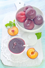 Image showing plum jam