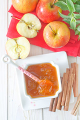 Image showing apple jam