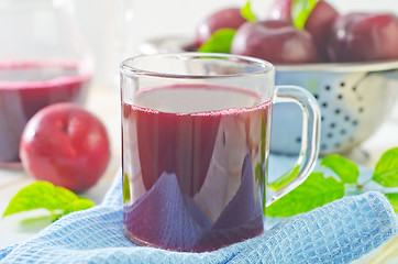 Image showing plum juice