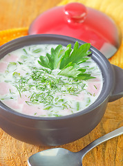 Image showing cold soup