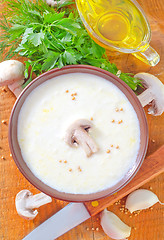 Image showing soup from mushroom