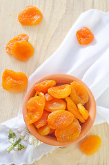 Image showing dry apricots