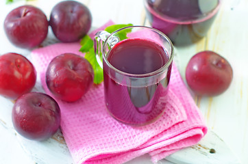 Image showing plum juice