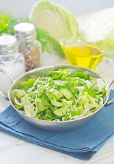 Image showing salad from cabbage