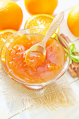 Image showing orange jam