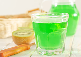 Image showing kiwi drink