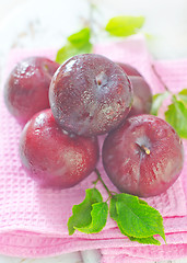 Image showing plums