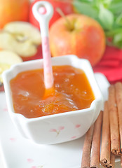 Image showing apple jam