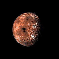 Image showing red planet