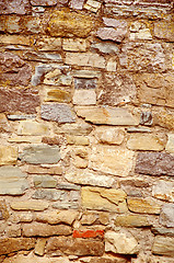 Image showing old brick wall