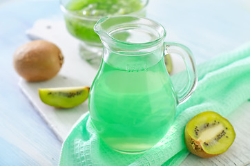 Image showing kiwi drink