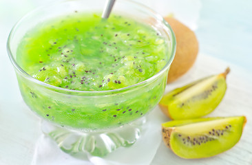 Image showing kiwi jam