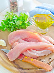 Image showing chicken fillet