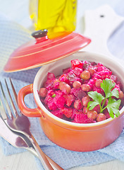 Image showing salad with beet